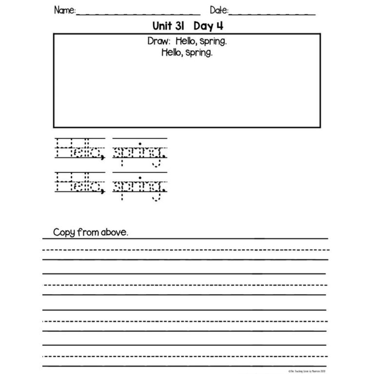 first grade distance learning