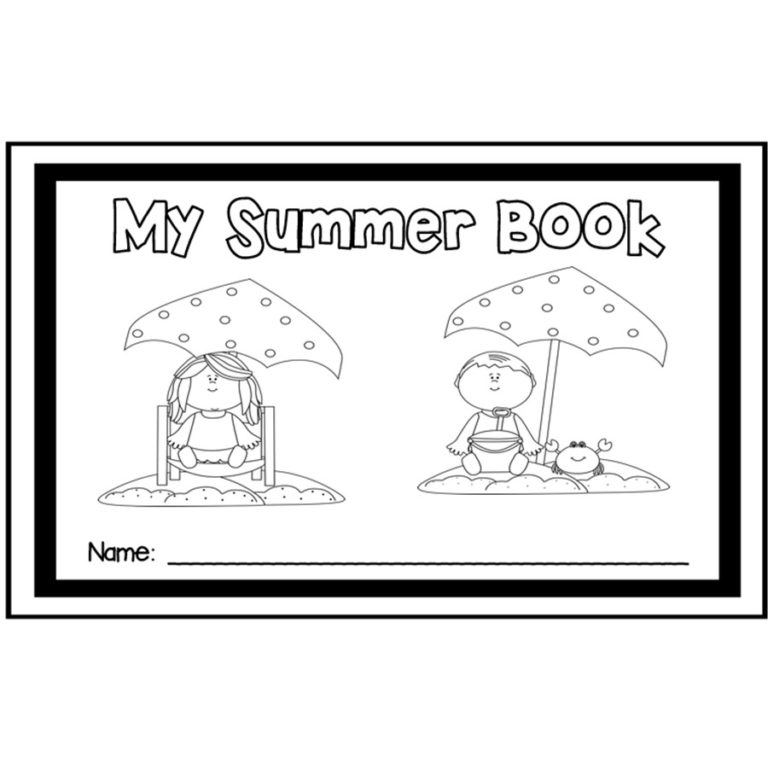 My Summer Book Freebie