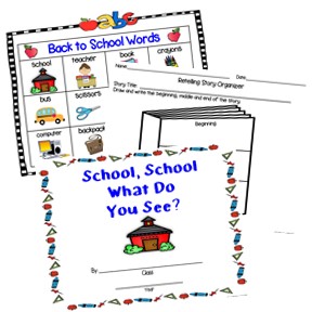 Back to School Thematic Unit Ideas