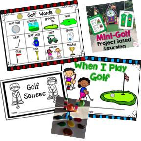 Golf Thematic Unit Ideas