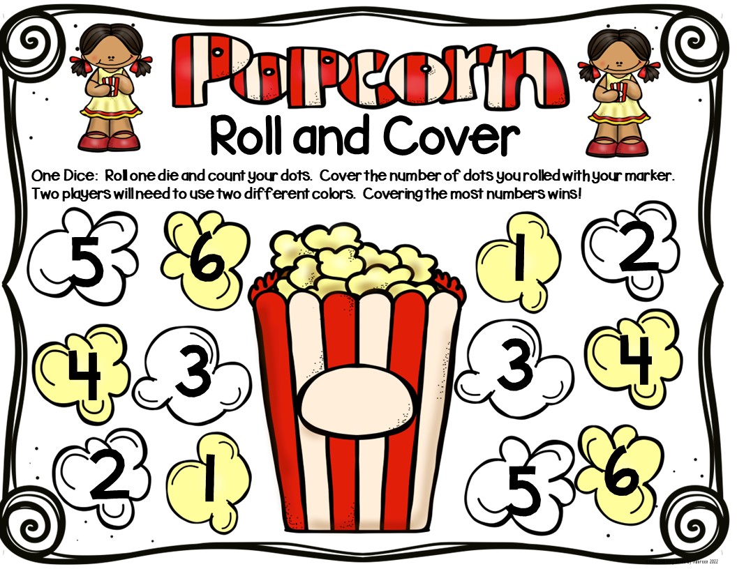 Popcorn Children S Books With Literacy Activities   Popcorn Roll Cover 