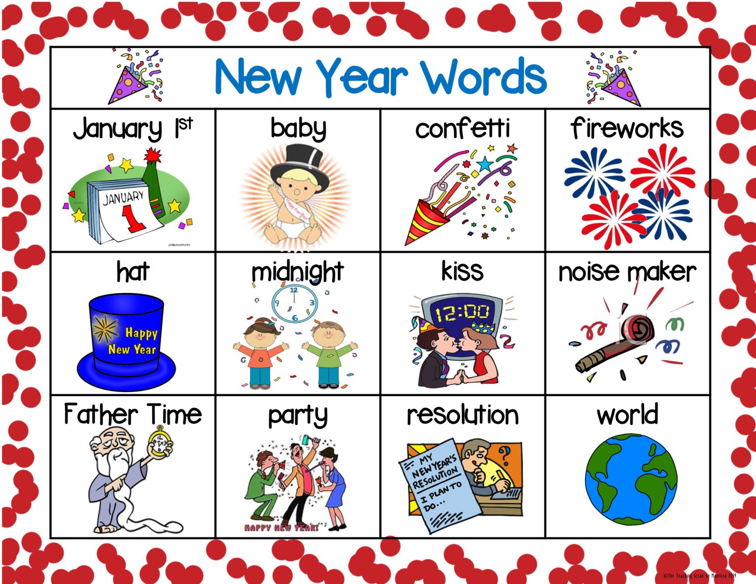 New Year's Children's Books With Literacy Activities