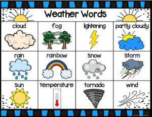 Weather children's books