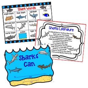 Sharks Thematic Unit Ideas