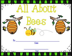 Bees Thematic Unit Ideas