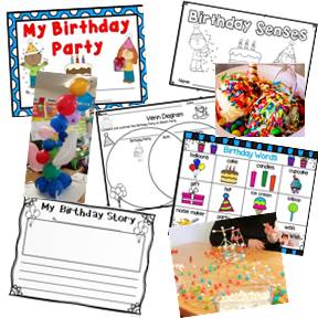 Birthday Thematic Unit Ideas