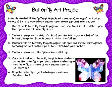 Butterfly Art Project