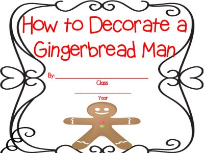 Gingerbread Classroom Book