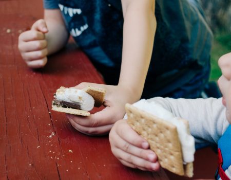 camping smores